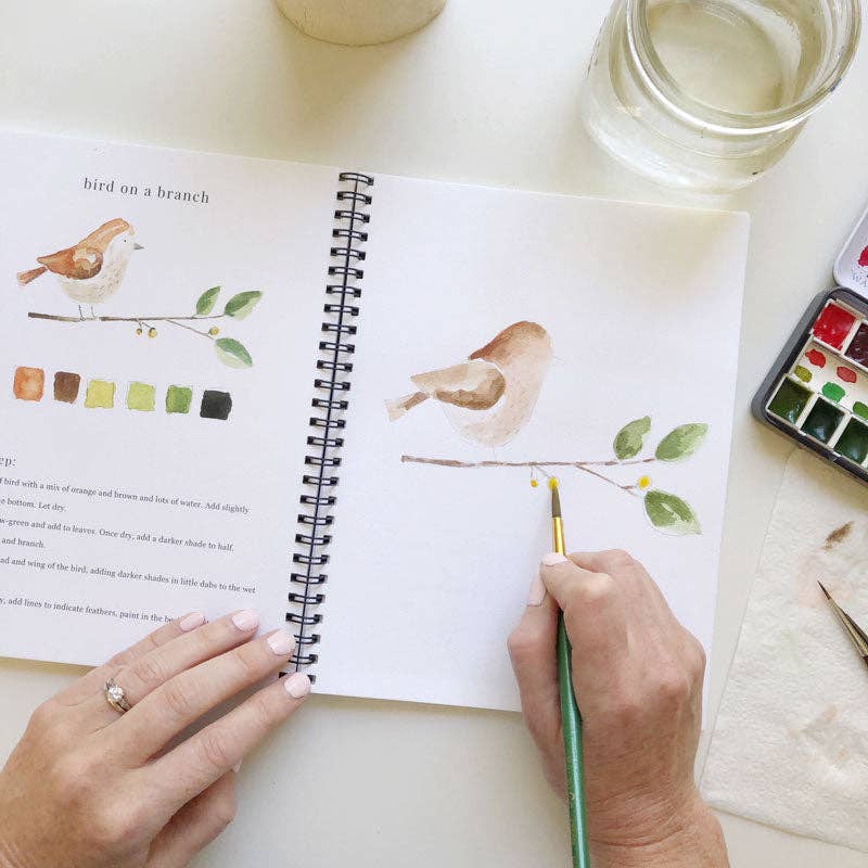 Animals Watercolor Workbook