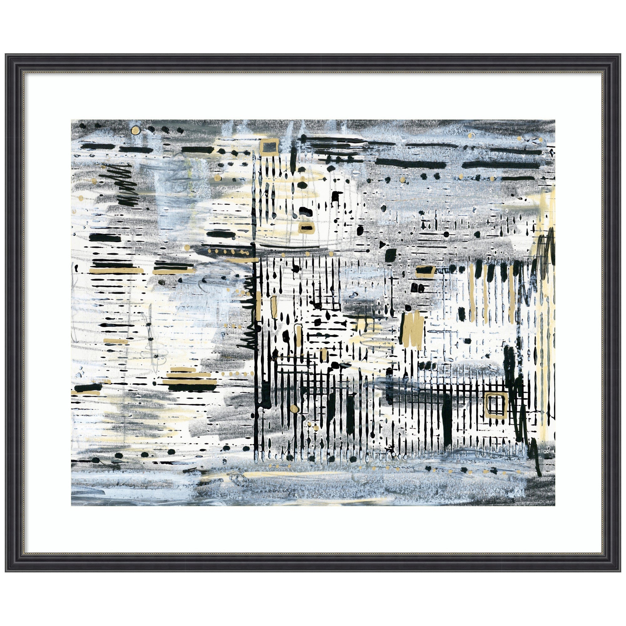 Framed Art Brookyln Bridge Horizontal by Leah Nadeau