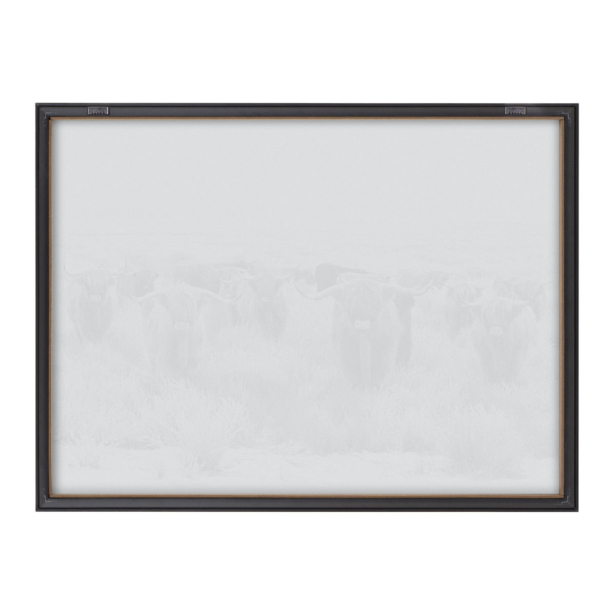 Blake Herd of Highland Cows Framed Printed Art by The Creative Bunch Studio