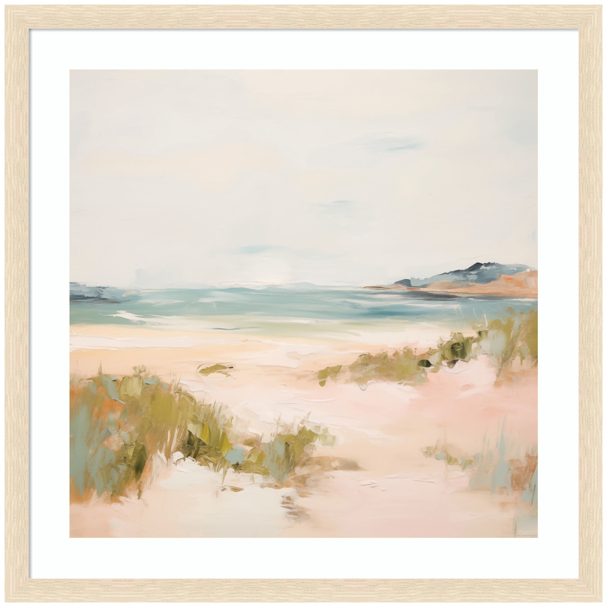 Tranquil Landscape V Square by Amy Lighthall Framed Wall Art Print