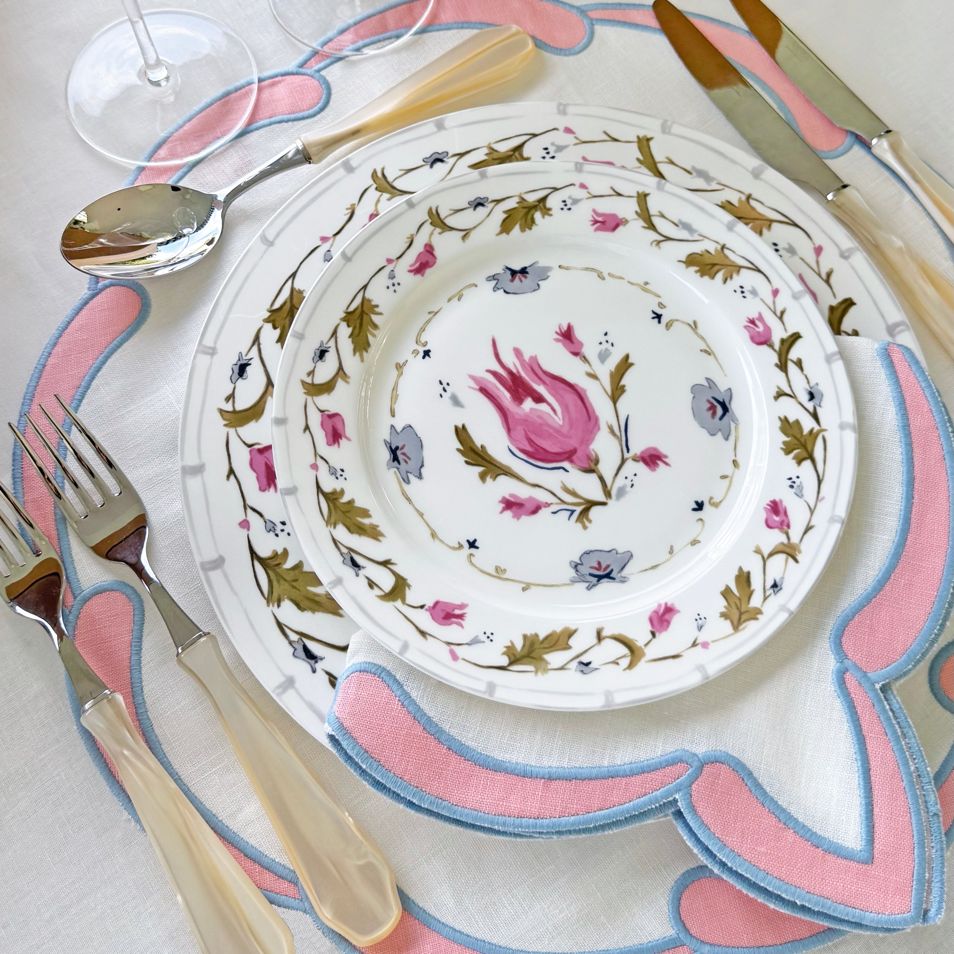 English garden dinner plate (set of 4)