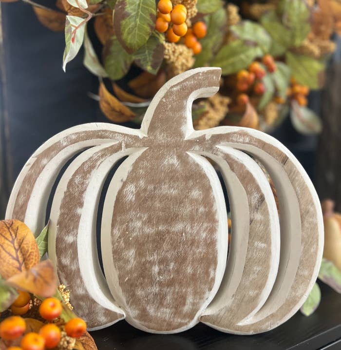 Whitewashed Pumpkin