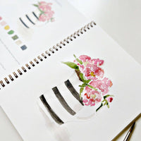 Bouquets Watercolor Workbook