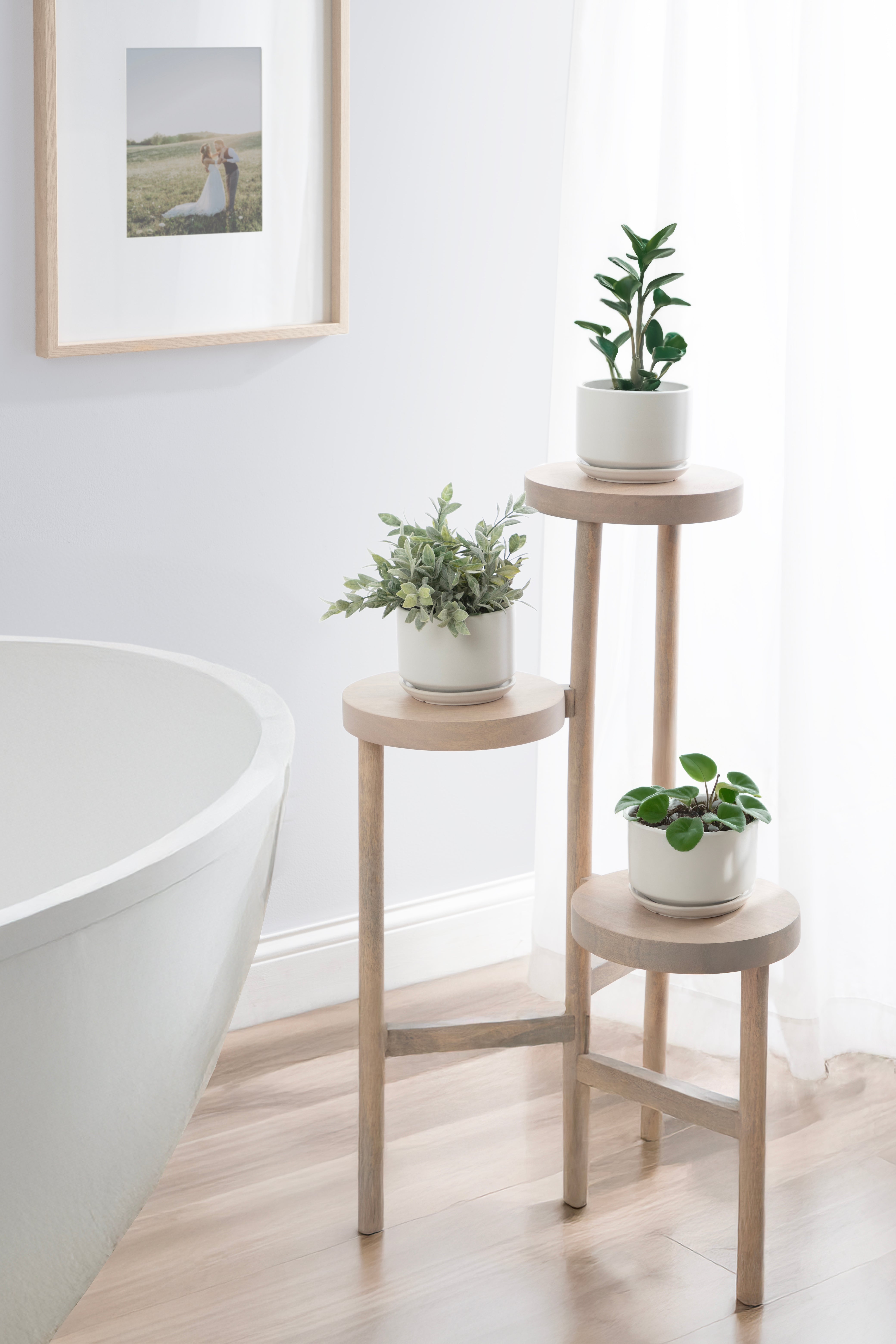 Fitley Wooden Plant Stand