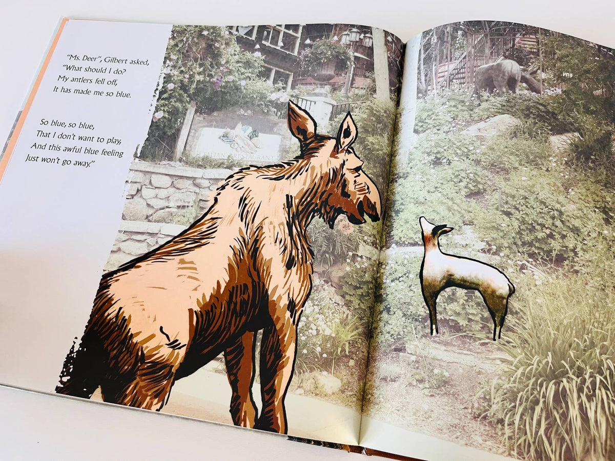 Gilbert the Moose Loses His Antlers - children's book