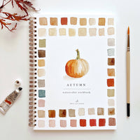 Autumn Watercolor Book