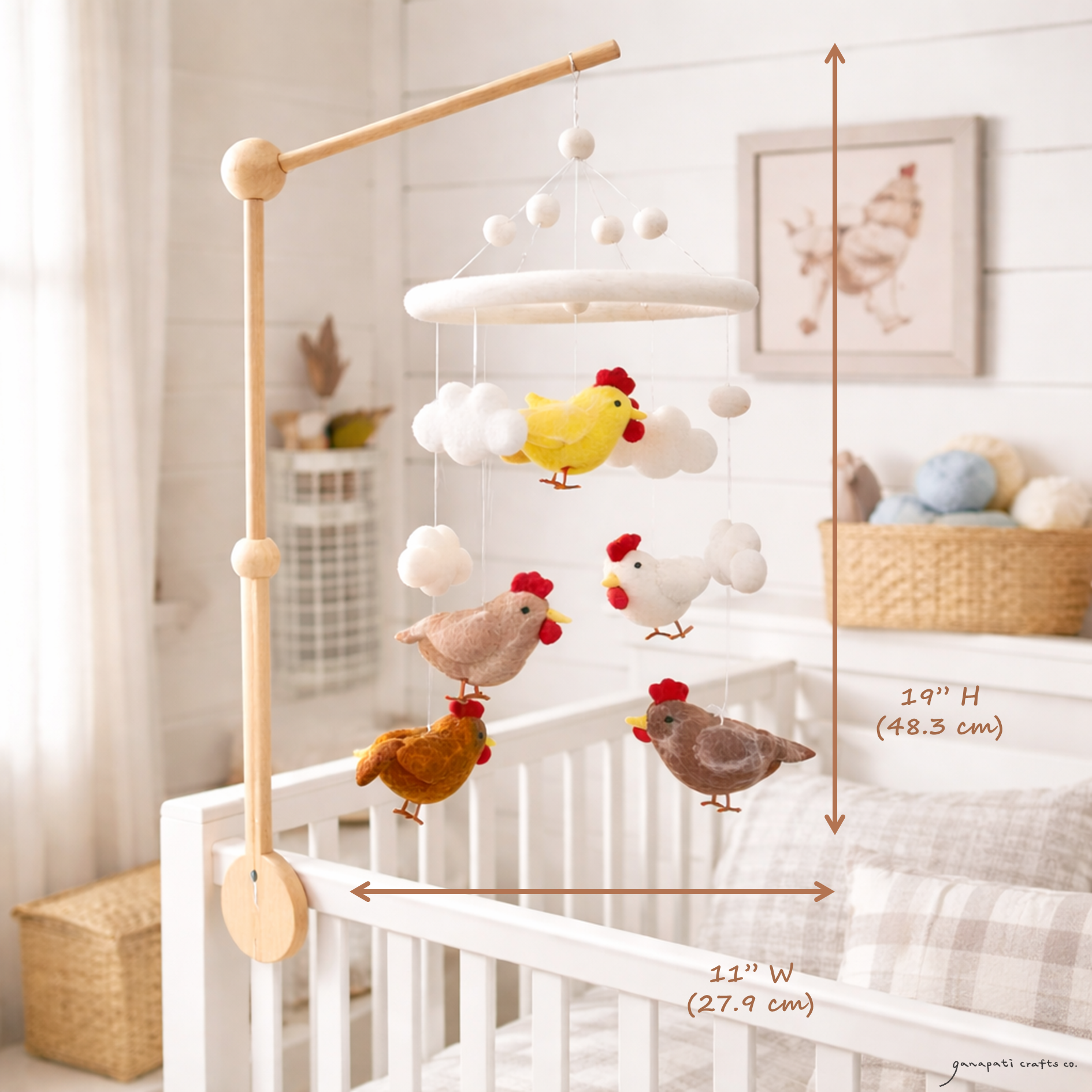 Baby Mobile - Chicken