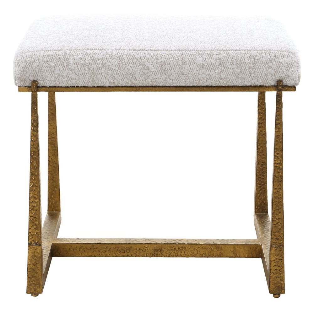 Ellery Antique Gold Small Bench