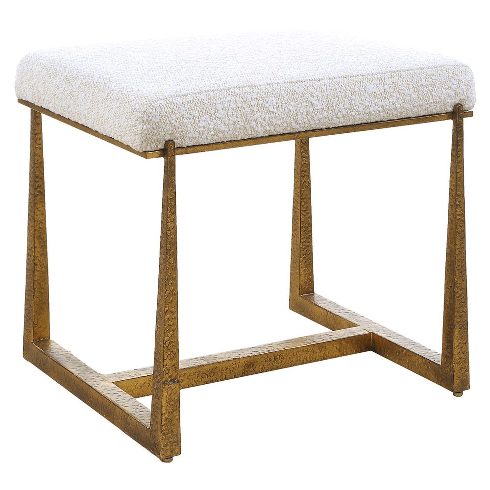 Ellery Antique Gold Small Bench
