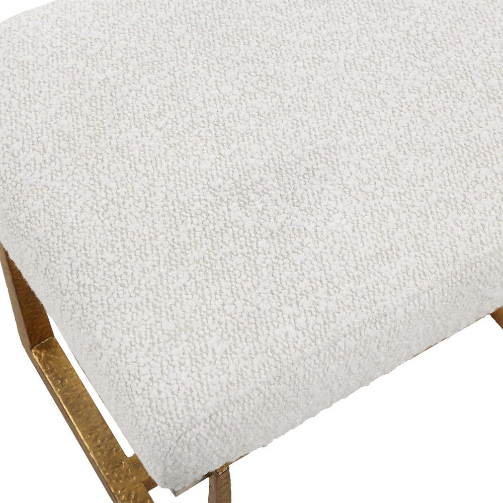 Ellery Antique Gold Small Bench