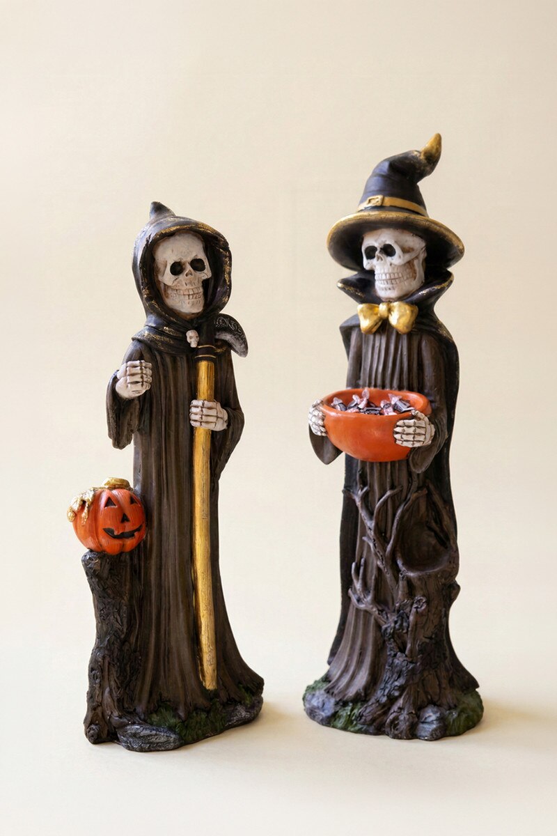 Painted Grim Reaper Halloween Set