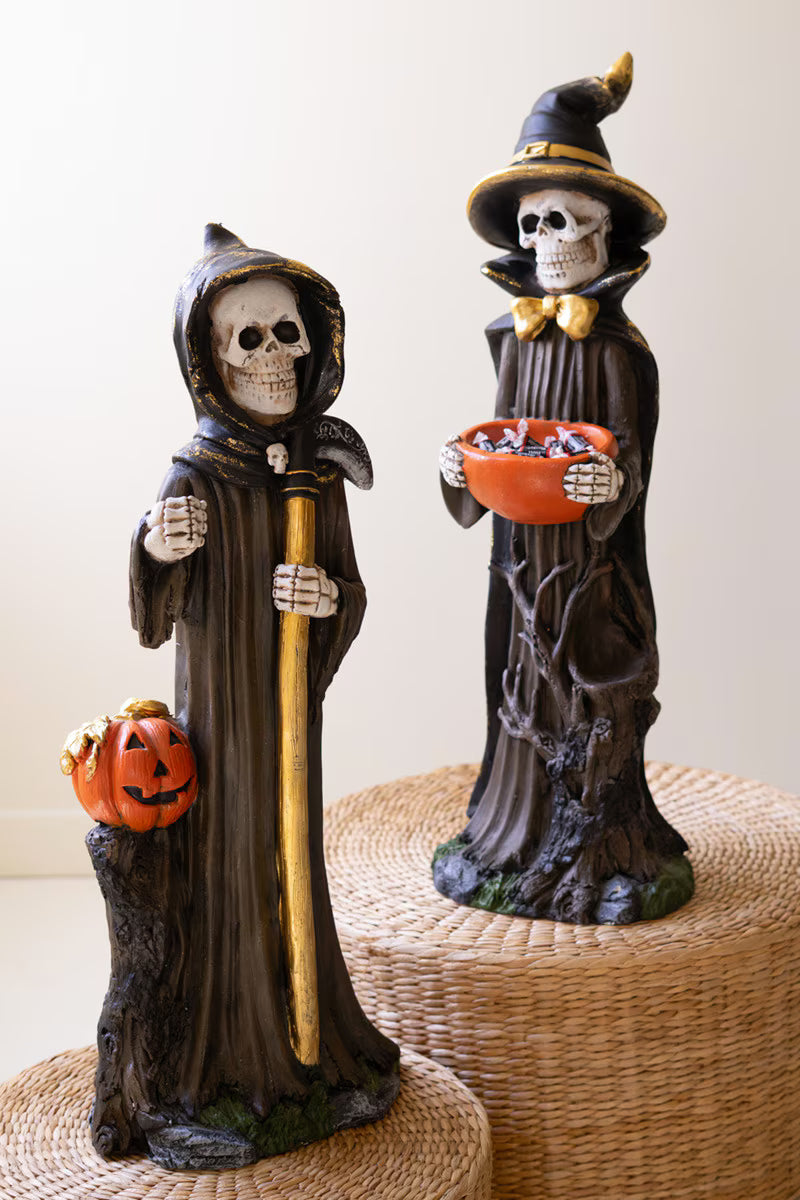 Painted Grim Reaper Halloween Set