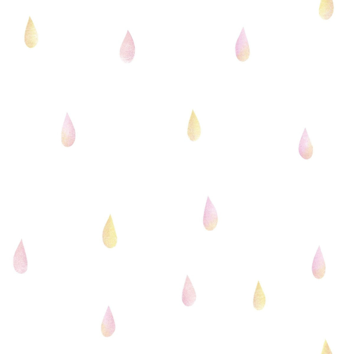Day Dreamers Falling Raindrops Unpasted Wallpaper
