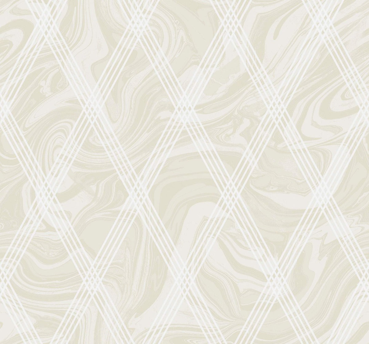 Casa Blanca 2 Marble Geometric Unpasted Wallpaper