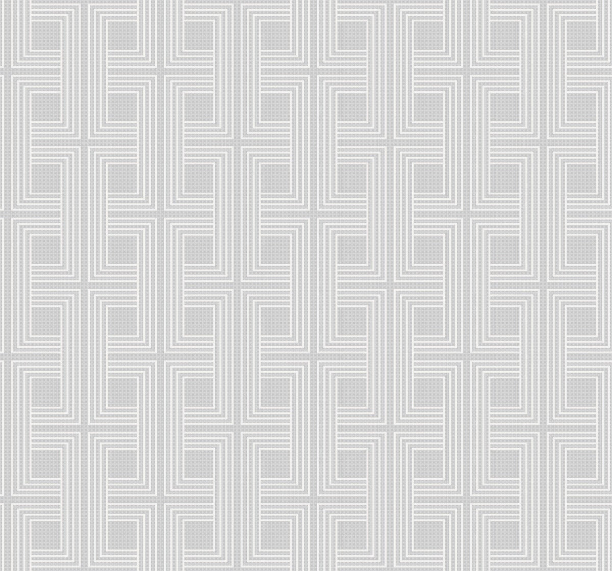 Casa Blanca 2 Interlocking Squares Geometric Unpasted Wallpaper