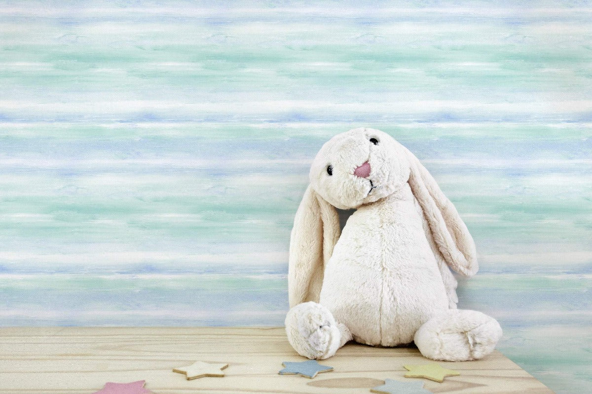 Day Dreamers Watercolor Wash Kids Unpasted Wallpaper