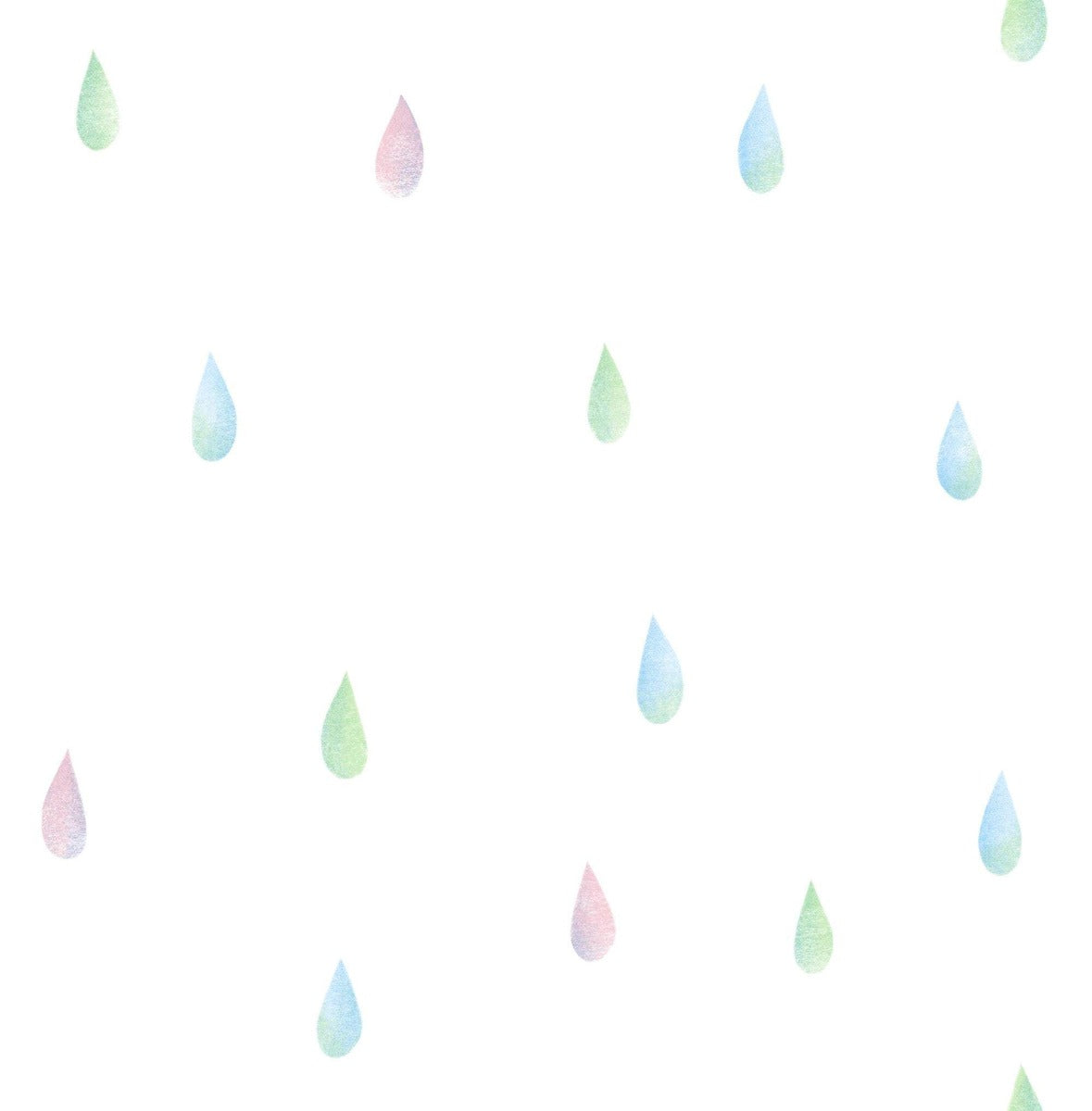Day Dreamers Falling Raindrops Unpasted Wallpaper