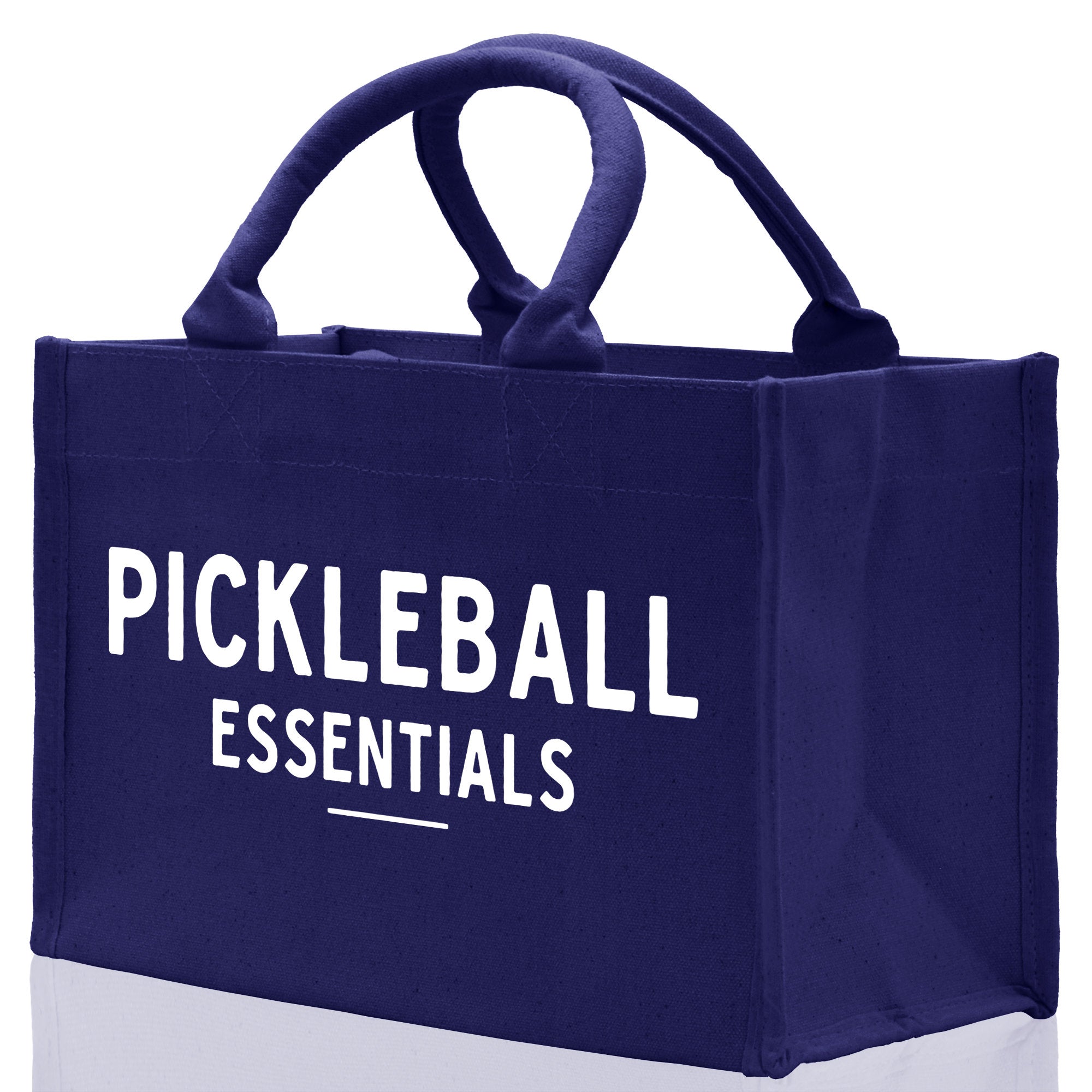 Pickleball Cotton Canvas Tote Bag Pickleball Party Favors Pickleball Player Gift Bag Pickleball Lovers Gift Bag Pickleball Gift Idea