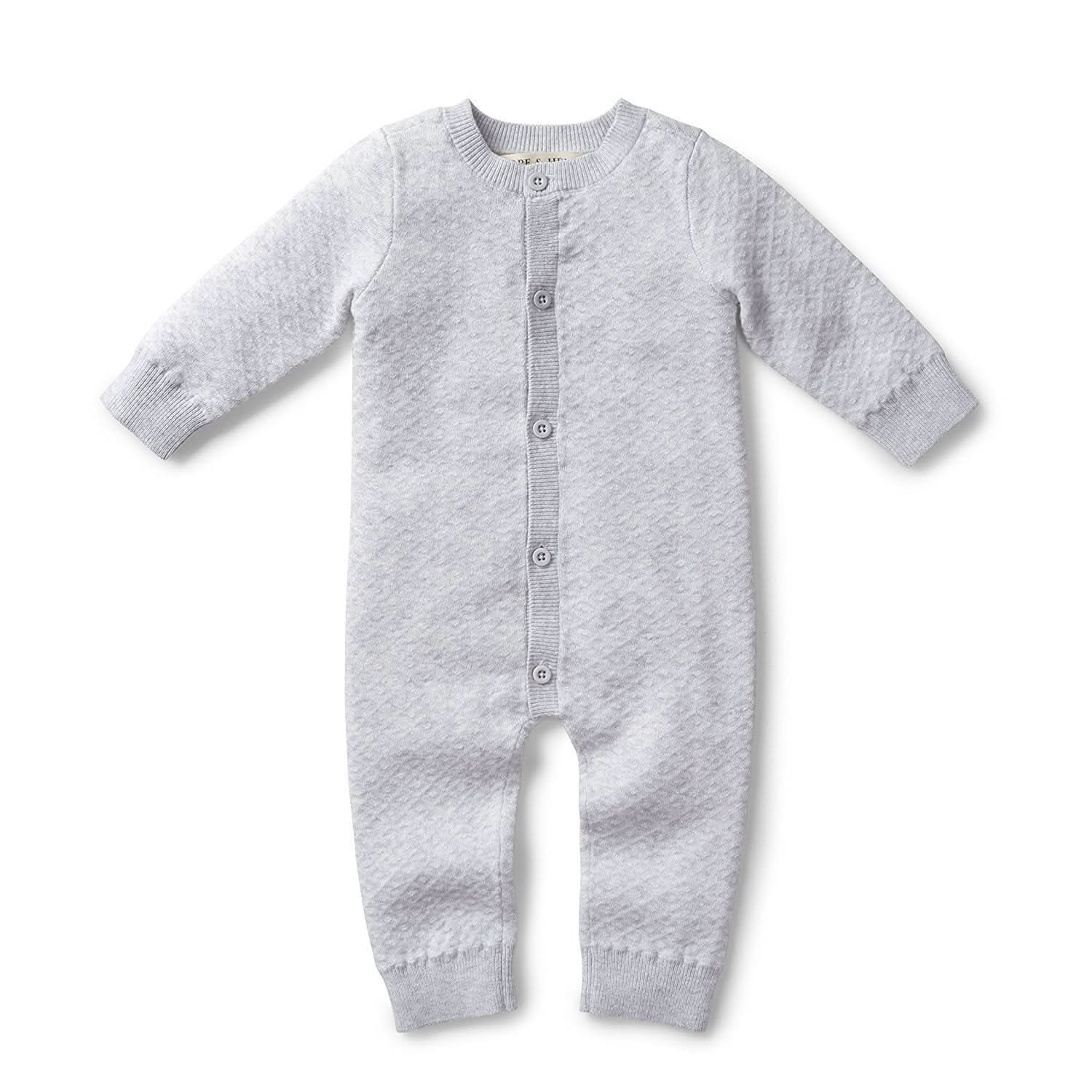 Jacquard Sweater Romper