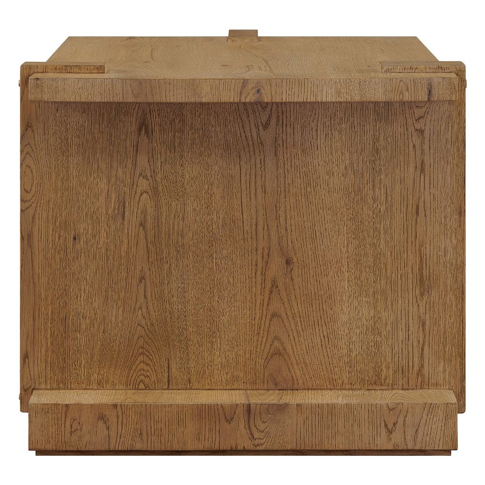 Cerused White Oak Display Table