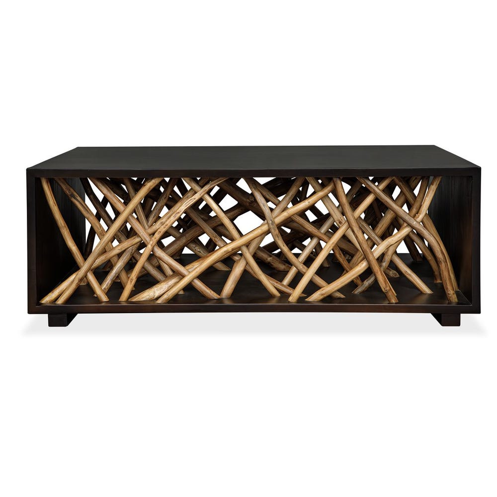 Kairo Walnut Teak Coffee Table