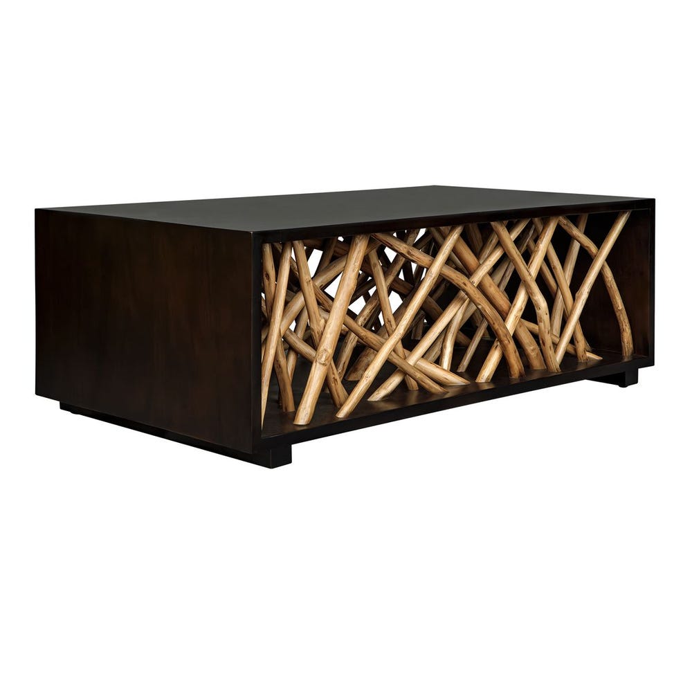 Kairo Walnut Teak Coffee Table