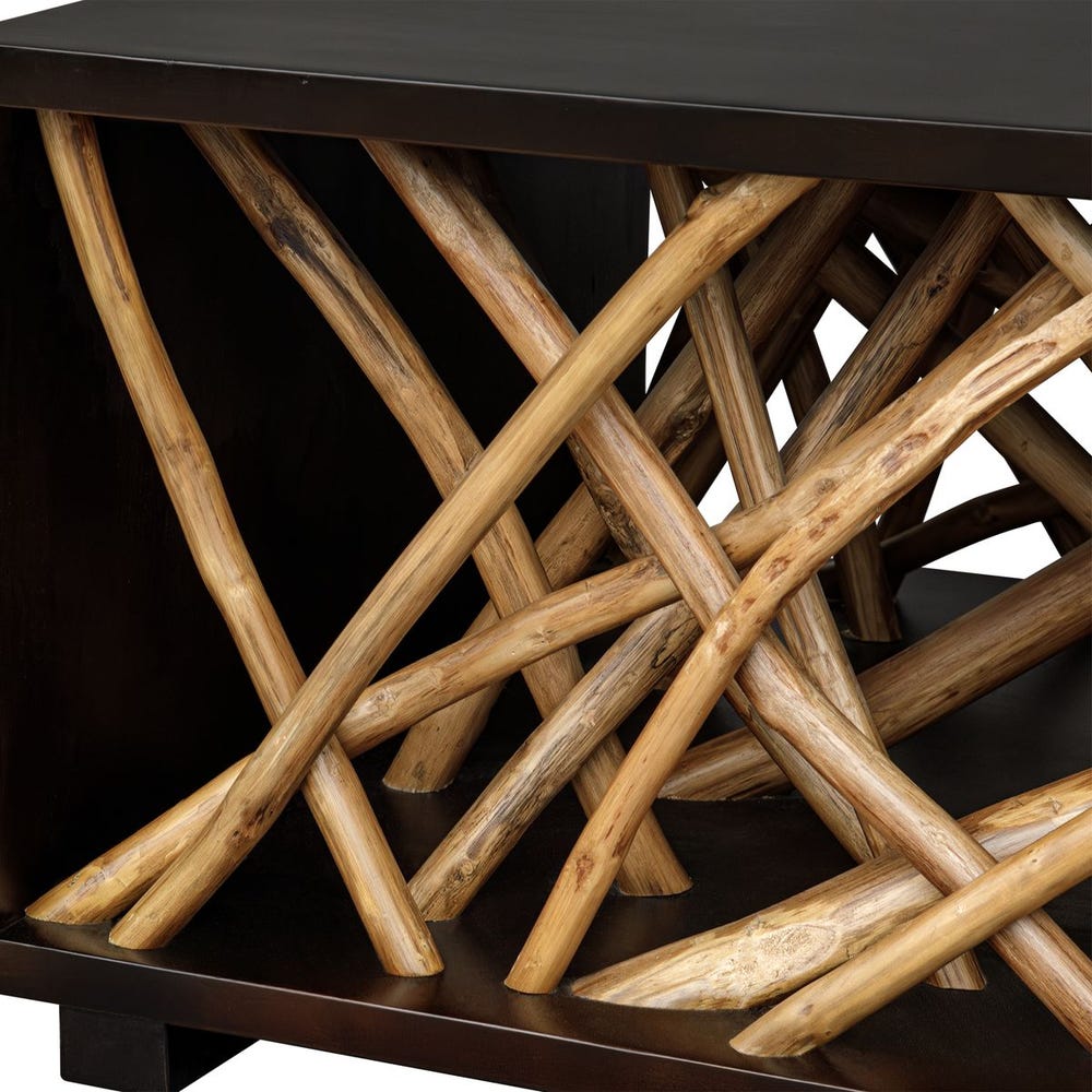 Kairo Walnut Teak Coffee Table