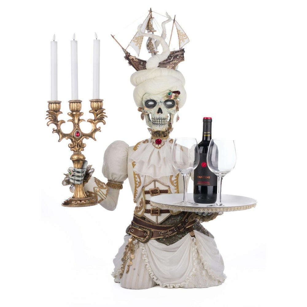 Lady Adelaid Apparition With Candelabra And Tray by Katherine's Collection