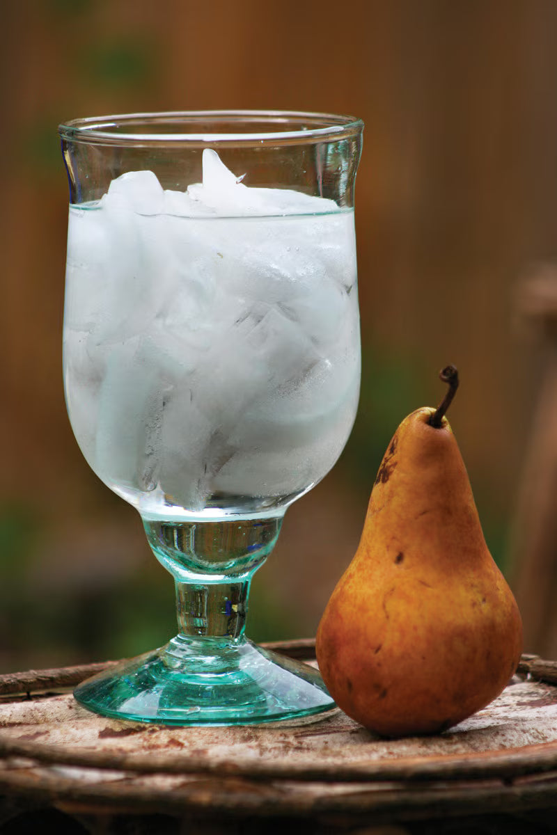 Colombian Recycled Glass Water Goblets