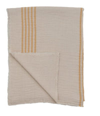 Striped Cotton Throw