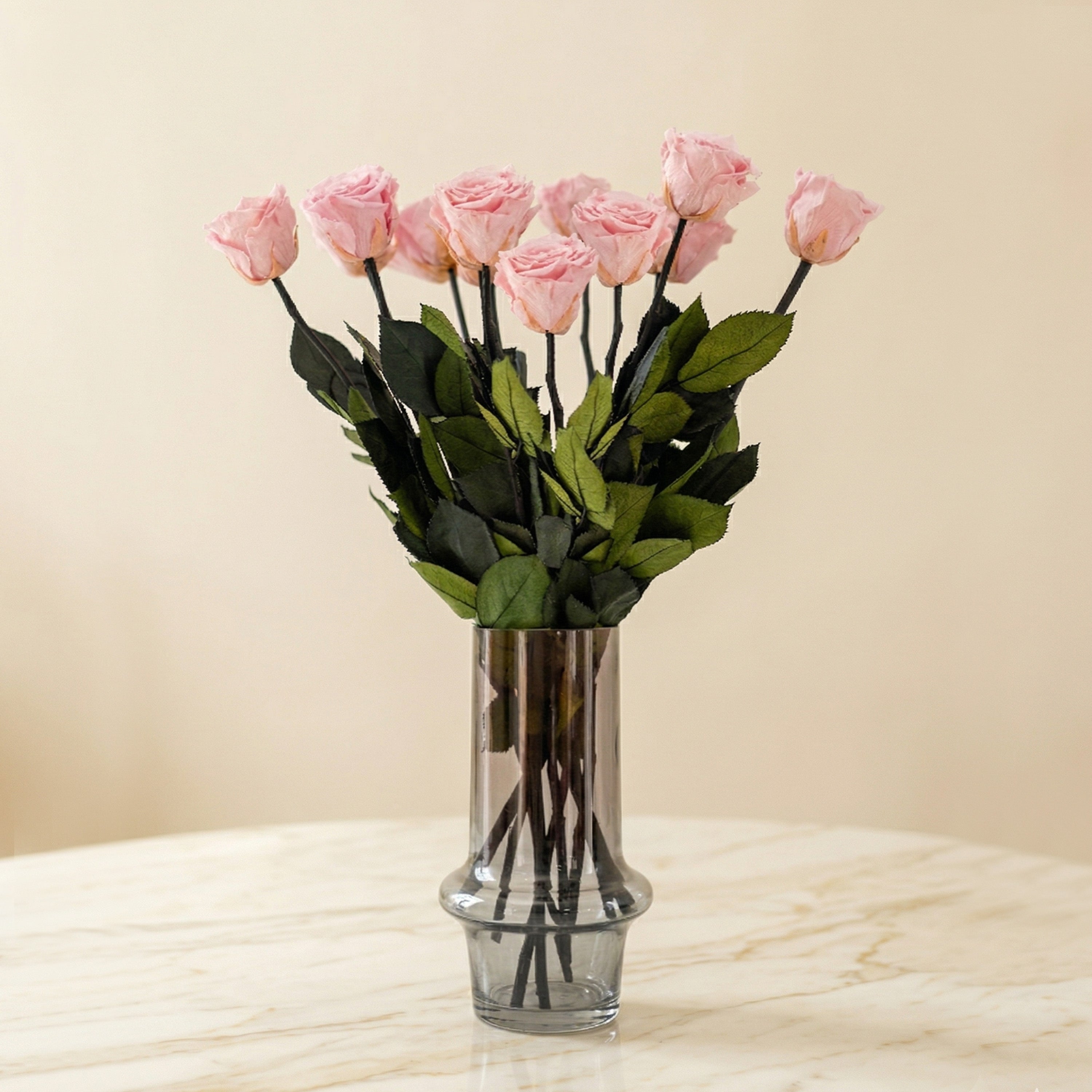 Long Stem Roses | Light Pink Roses