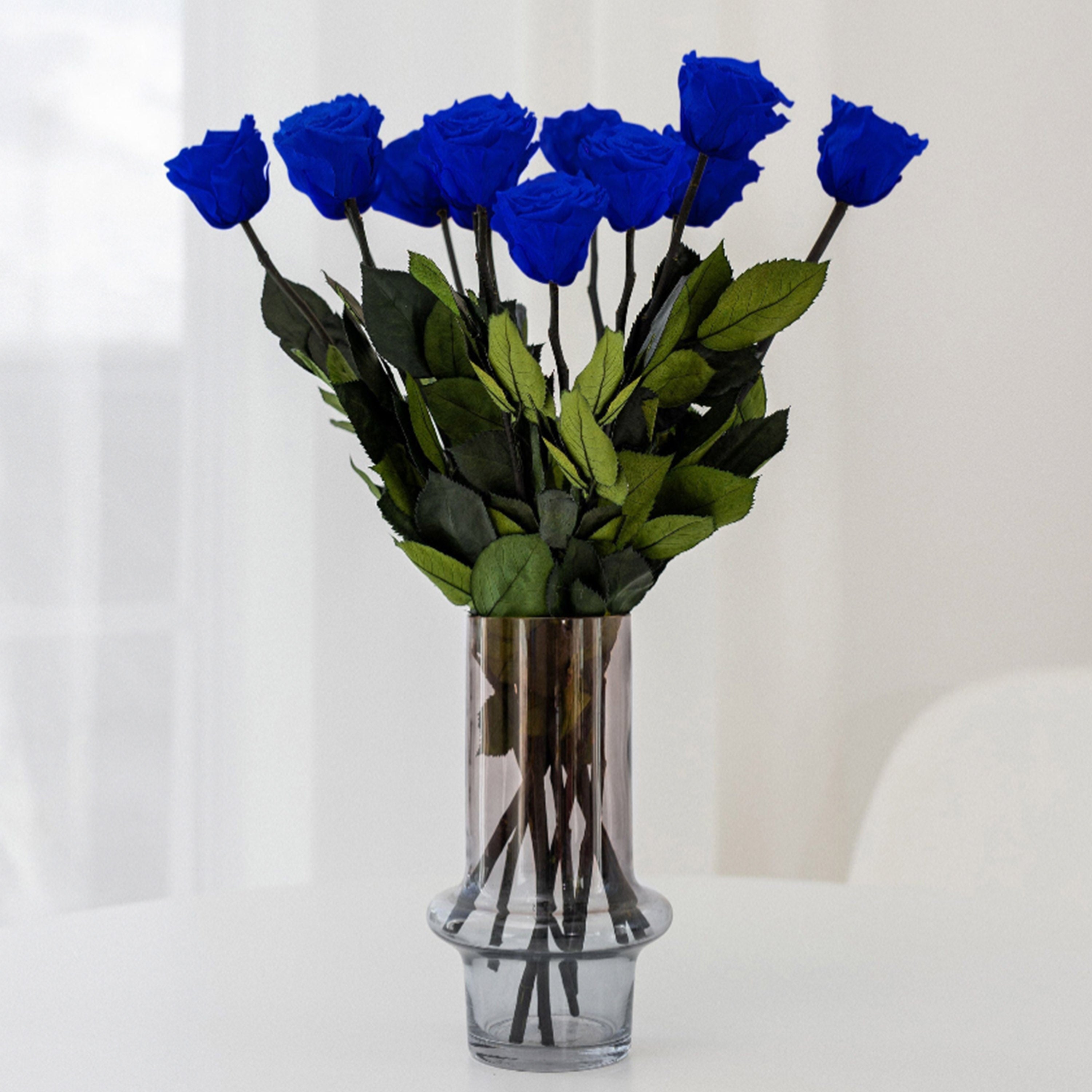 Long Stem Roses | Royal Blue Roses