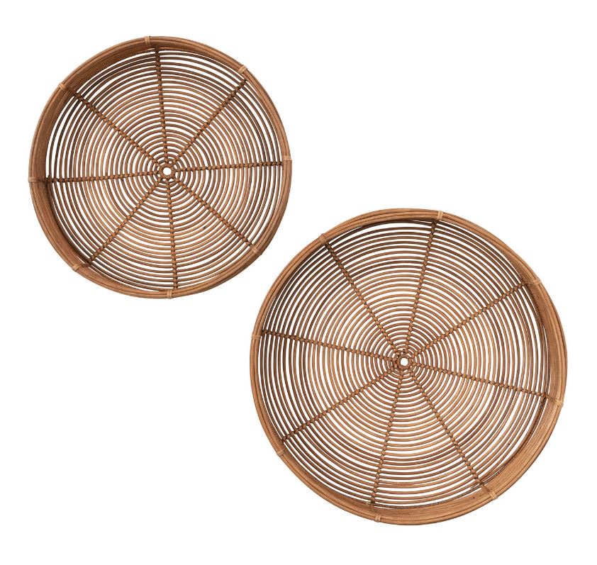 Hand Woven Rattan Trays