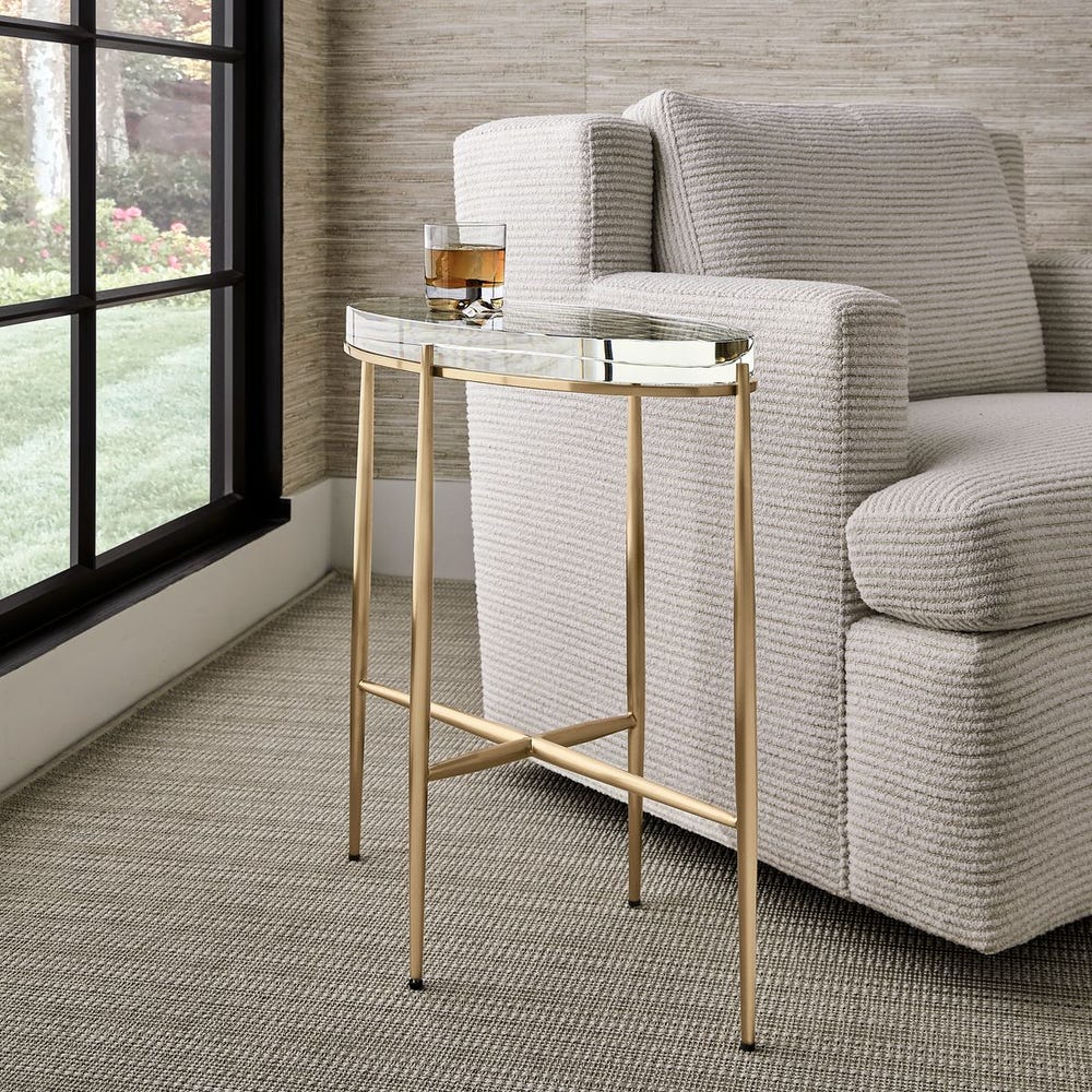 Madeleine Crystal Accent Table