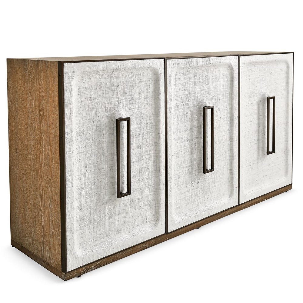 Maison Linen Three-Door Cabinet