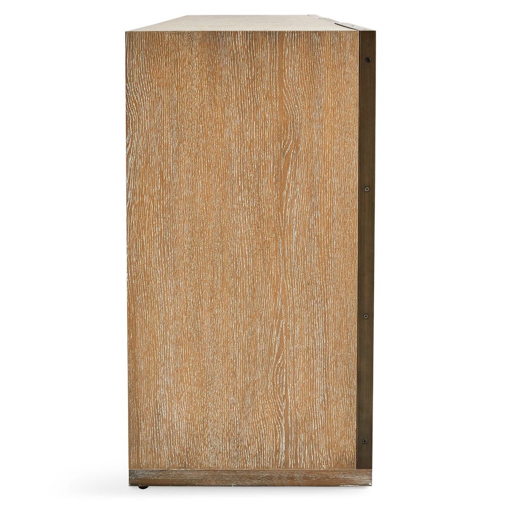 Maison Linen Three-Door Cabinet