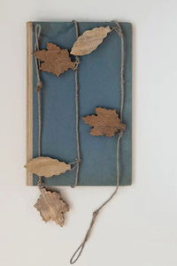 Wooden Leaf Garland