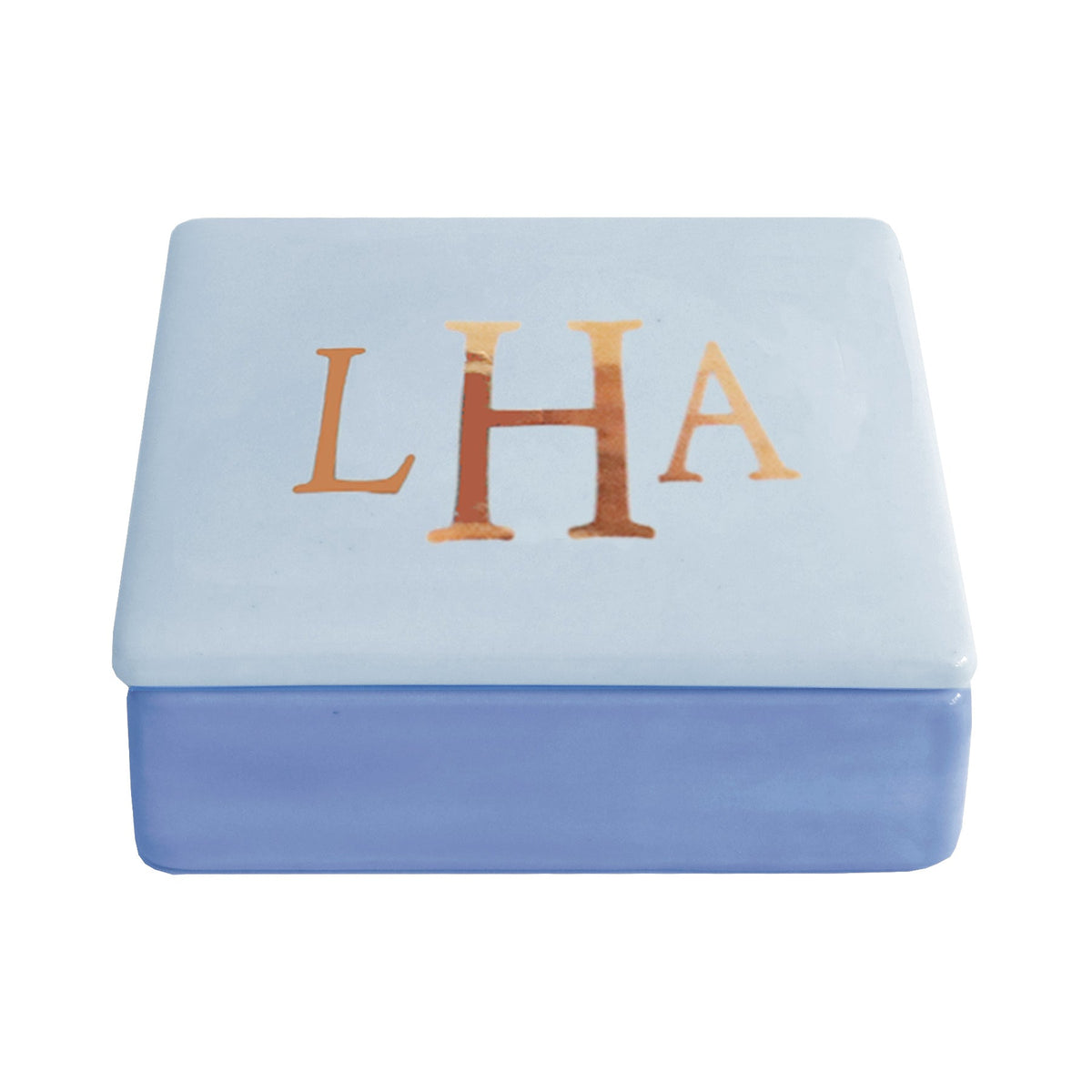 Classic Monogram Two-Tone Box