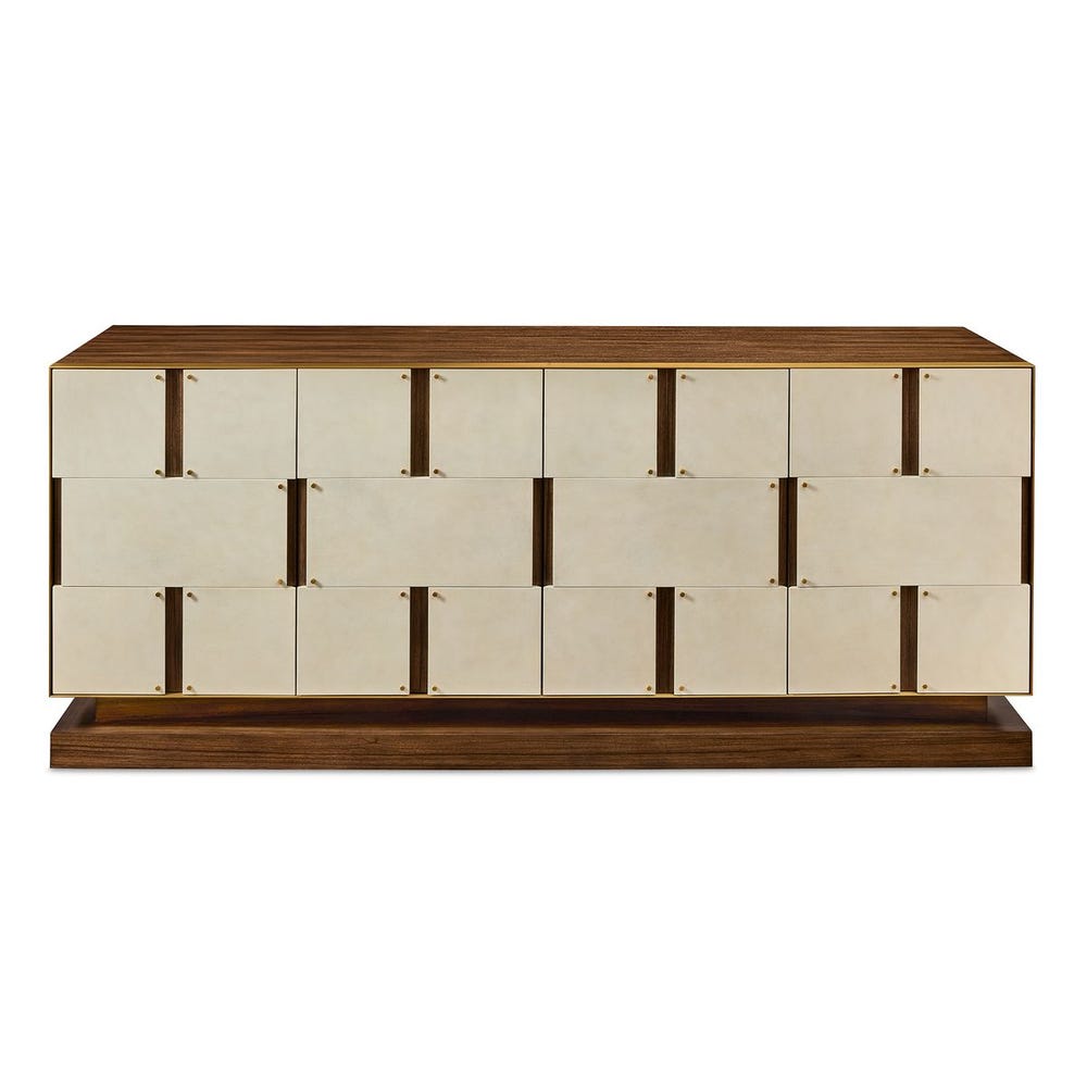 Monument Block Four-Door Cabinet