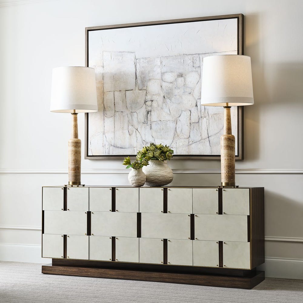Monument Block Four-Door Cabinet