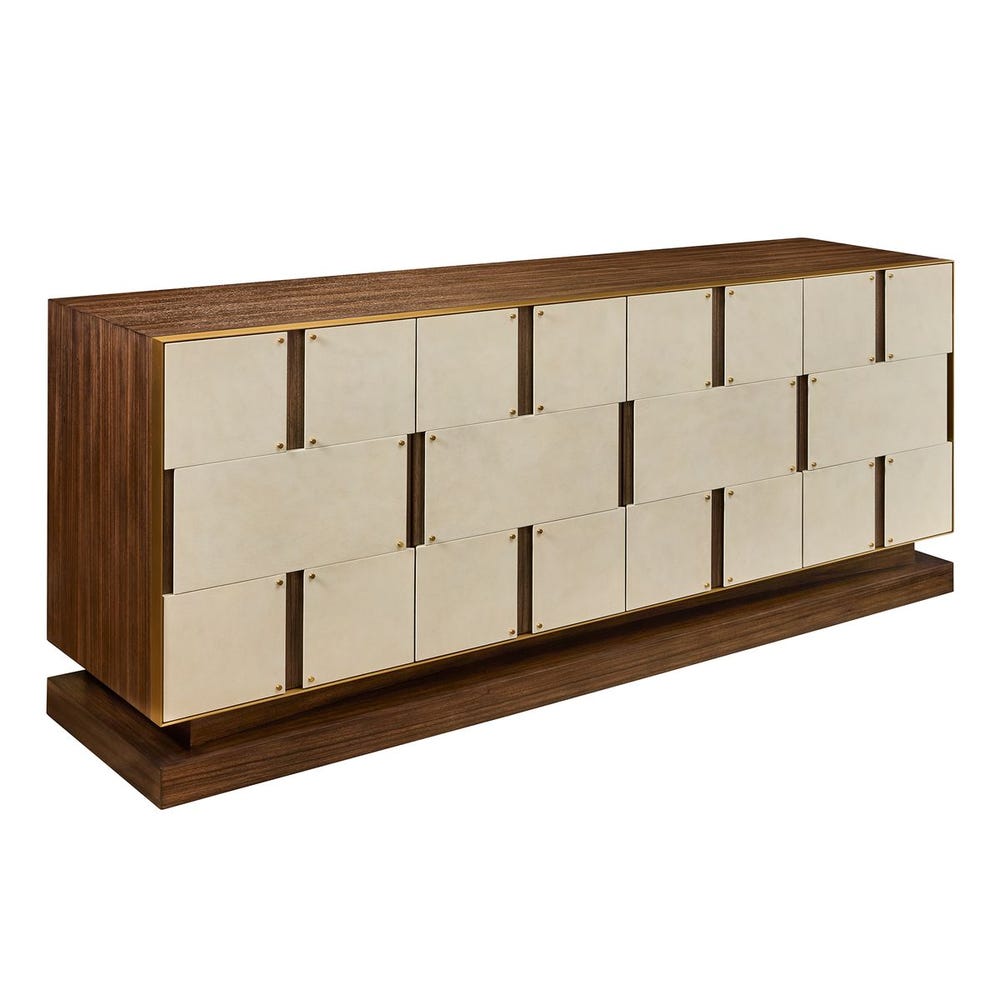 Monument Block Four-Door Cabinet
