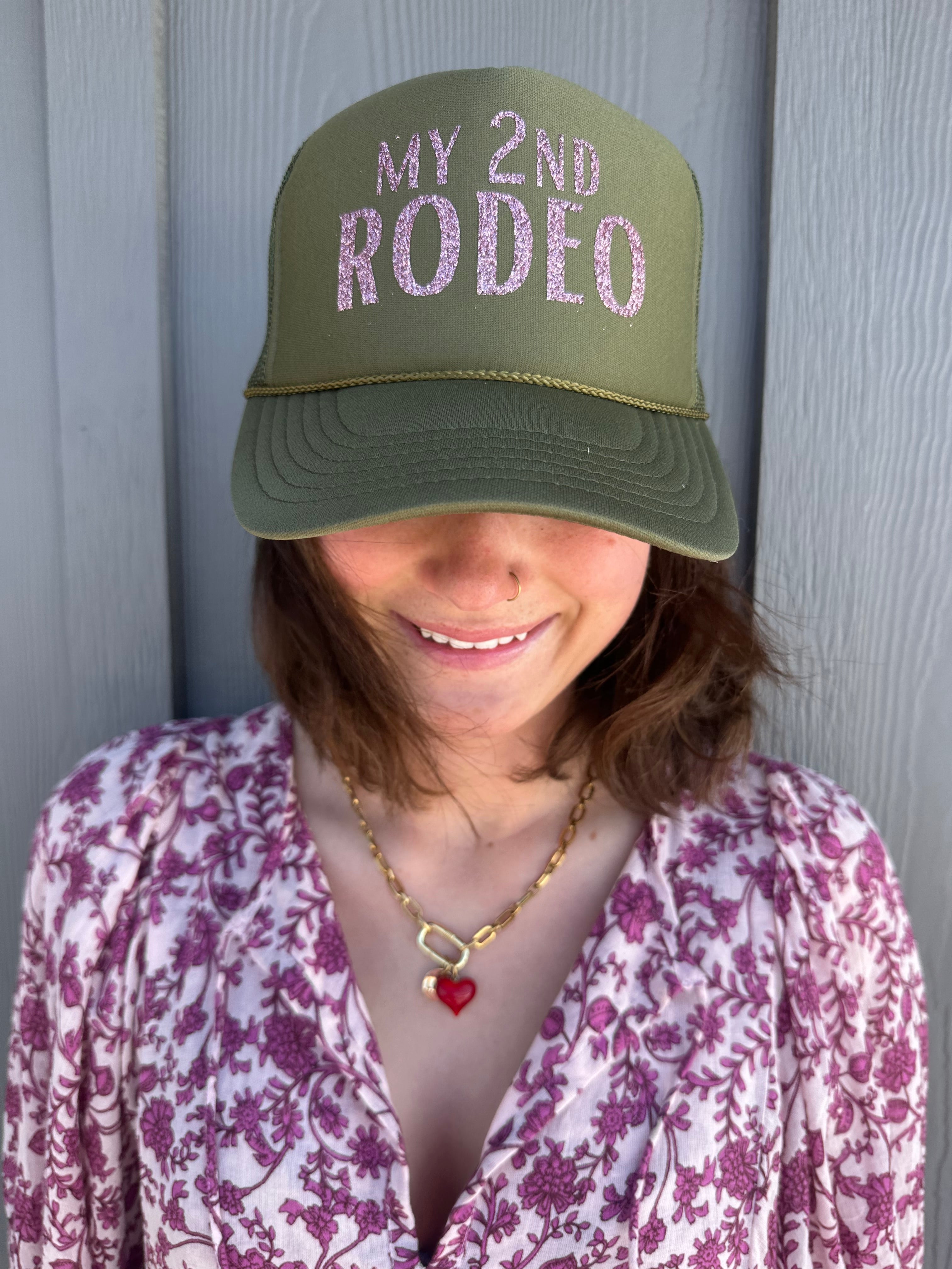 My 2nd Rodeo - Olive Green Trucker Hat
