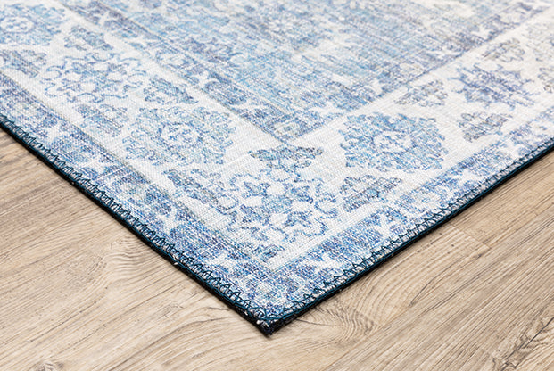 Medalia Myers Park Rug Blue/Grey