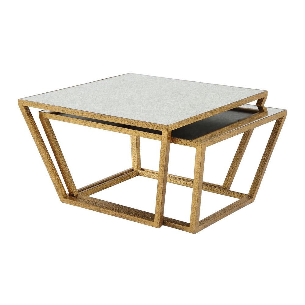 Aurelle Sculptural Nesting Coffee Tables