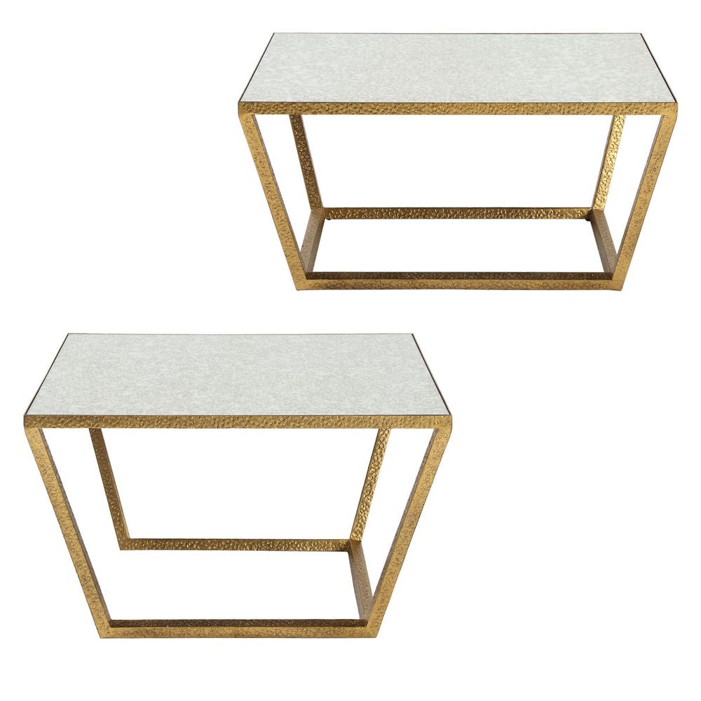 Aurelle Sculptural Nesting Coffee Tables