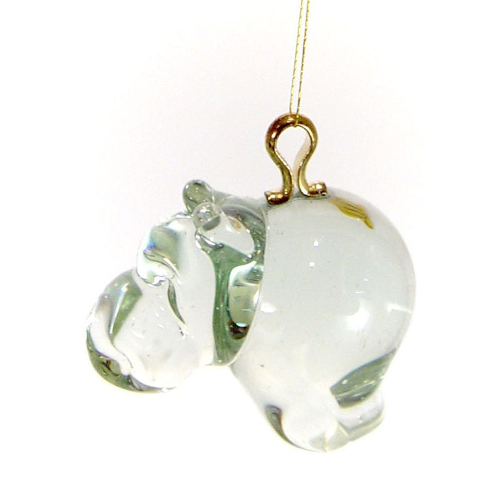 Reycycled Glass Animal Ornaments
