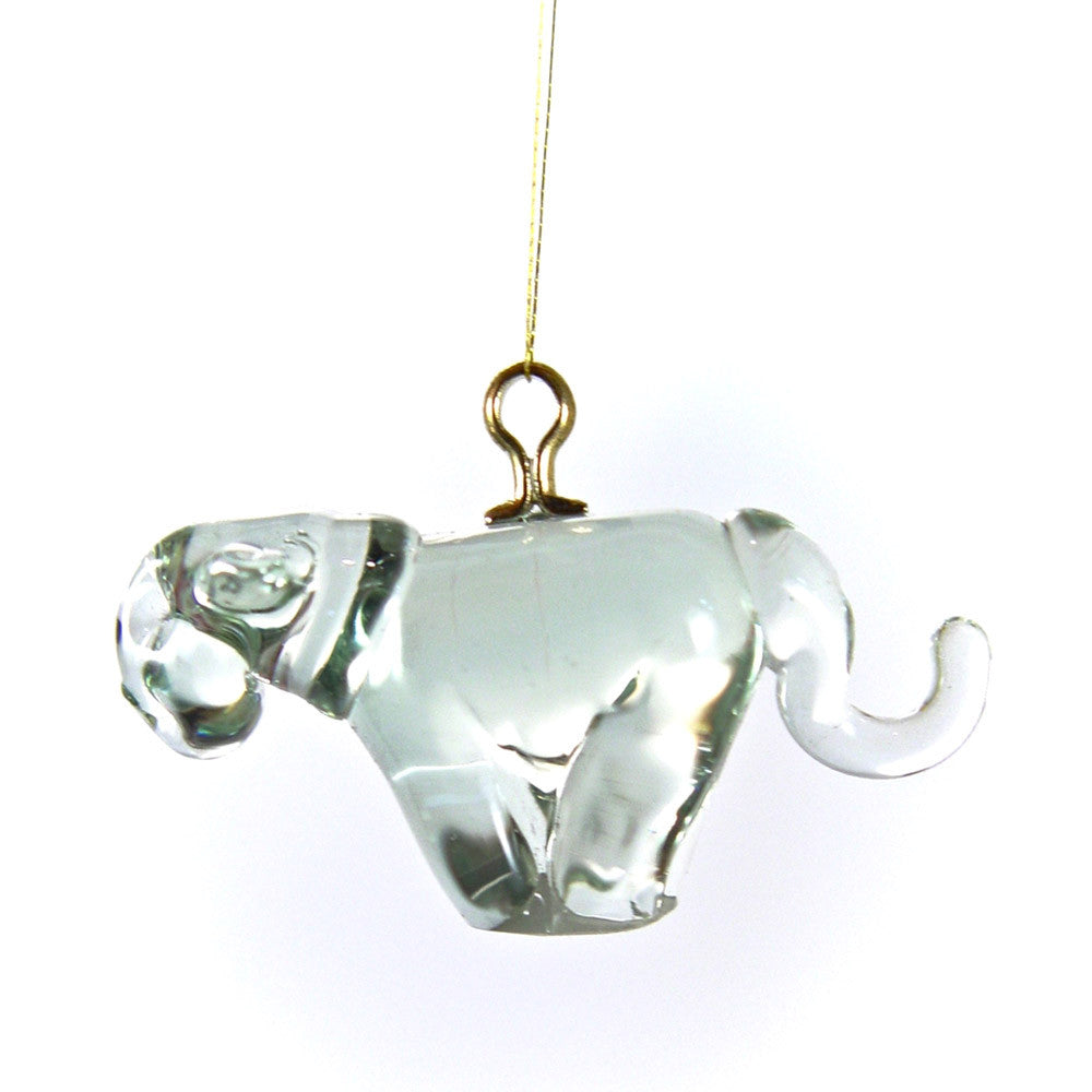 Reycycled Glass Animal Ornaments