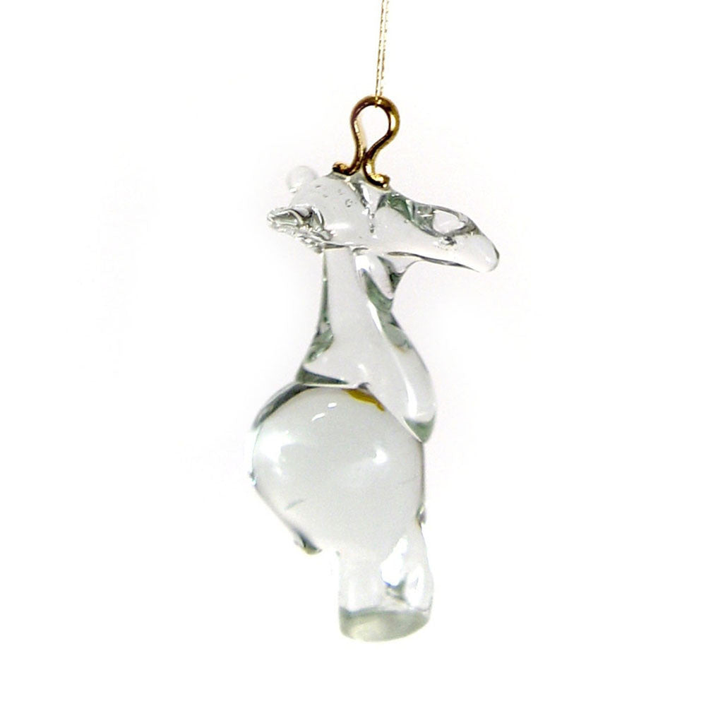 Reycycled Glass Animal Ornaments
