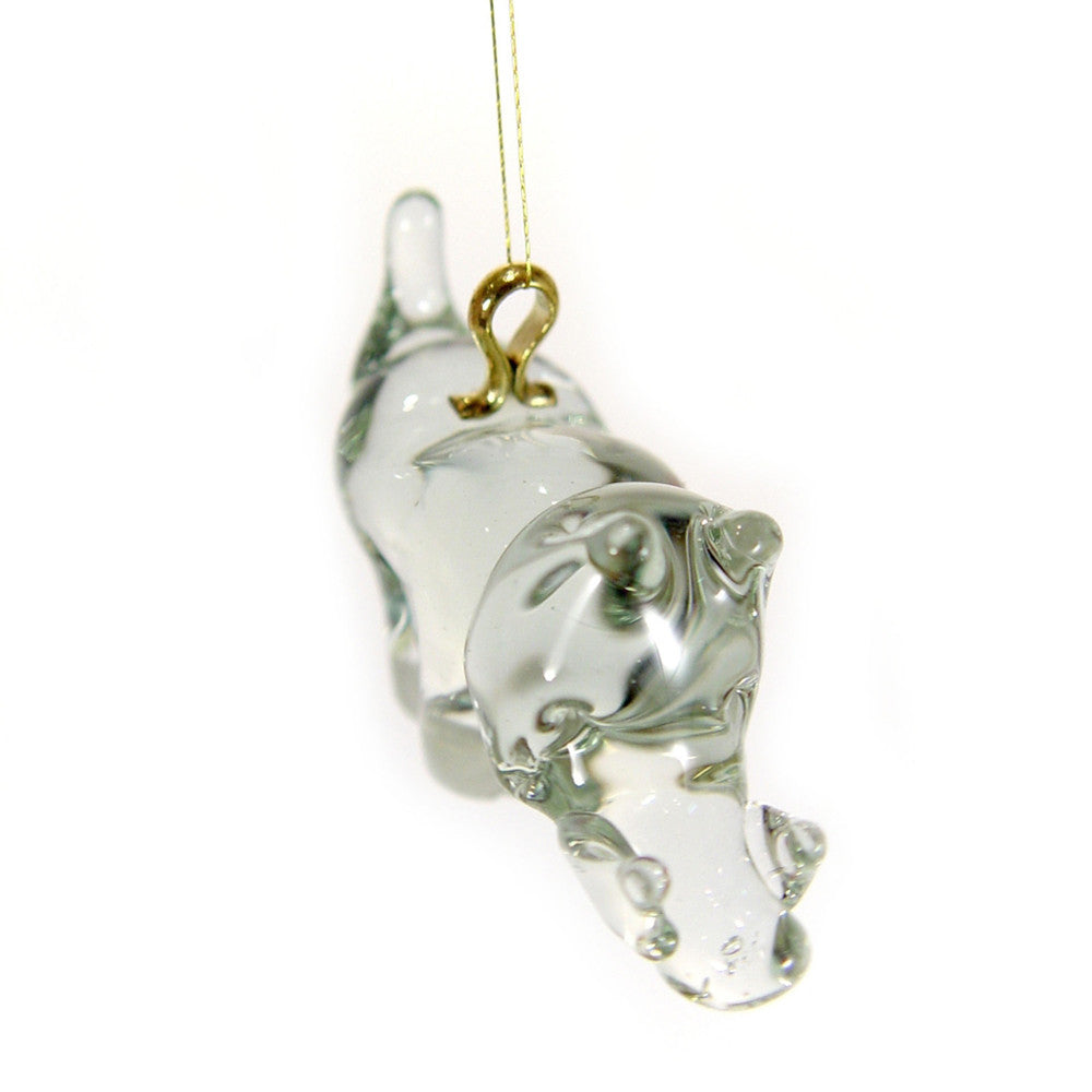 Reycycled Glass Animal Ornaments