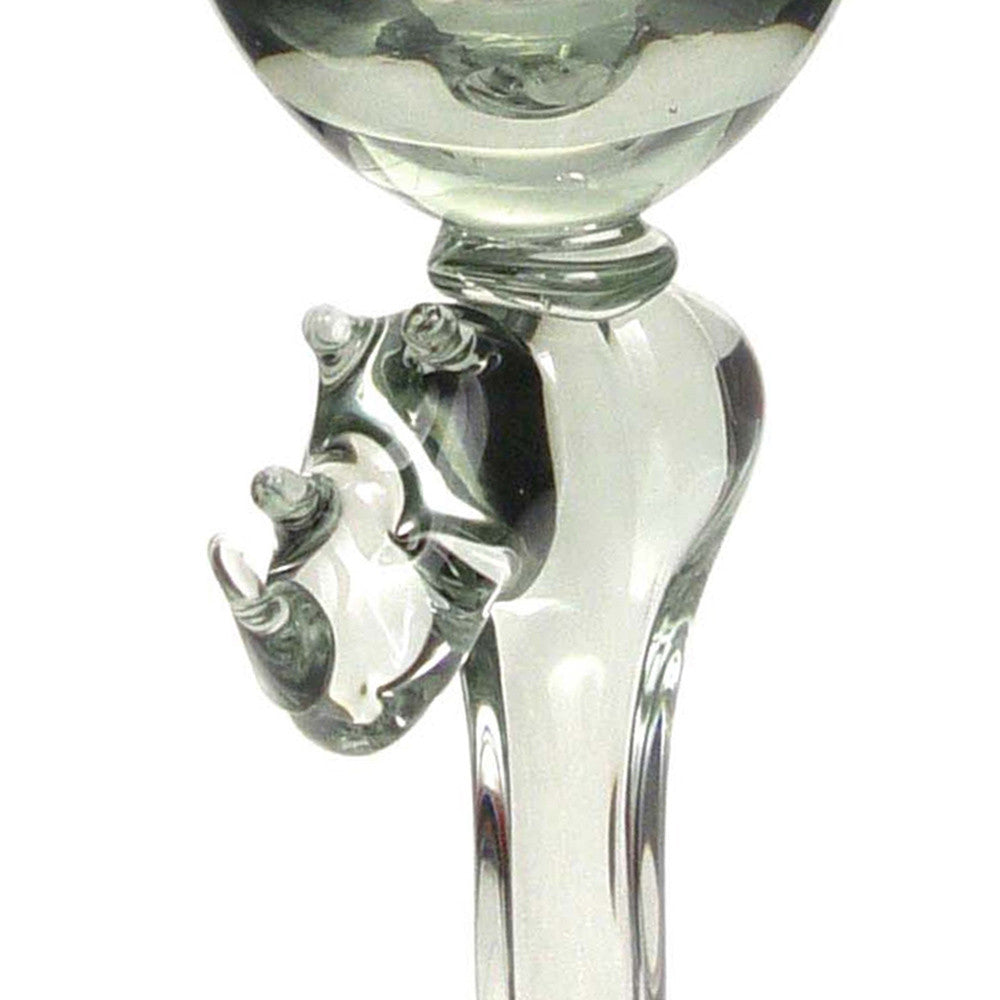 Champagne Glass with Animal Stem